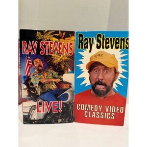 Ray Stevens Live Comedy Video Classics VHS Lot Two Tapes